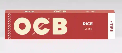 Hârtie pentru țigări OCB RICE SLIM+TIPS