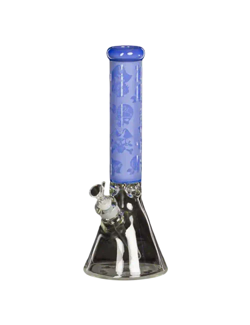 Bong Amsterdam | Limited Edition Mixed Blue Skull Beakers