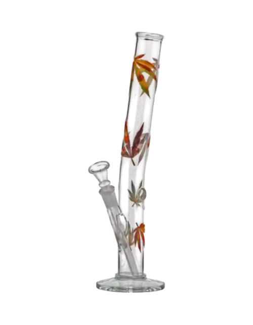 Bong Hangover Multi Leaf Glass Bong