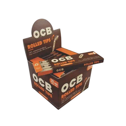 Бум. Фильтры OCB Virgin PRE ROLLED CARTON FILTERS STICK 20mm / Ø6,5mm
