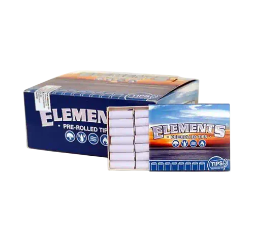 Фильтры для сигарет Фильтры ELEMENTS PREROLLED TIPS - 20шт в кор.