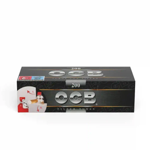 Гильзы OCB Black 200 tubes