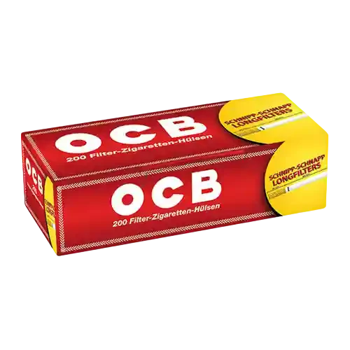 Гильзы OCB Long filter 200 tubes