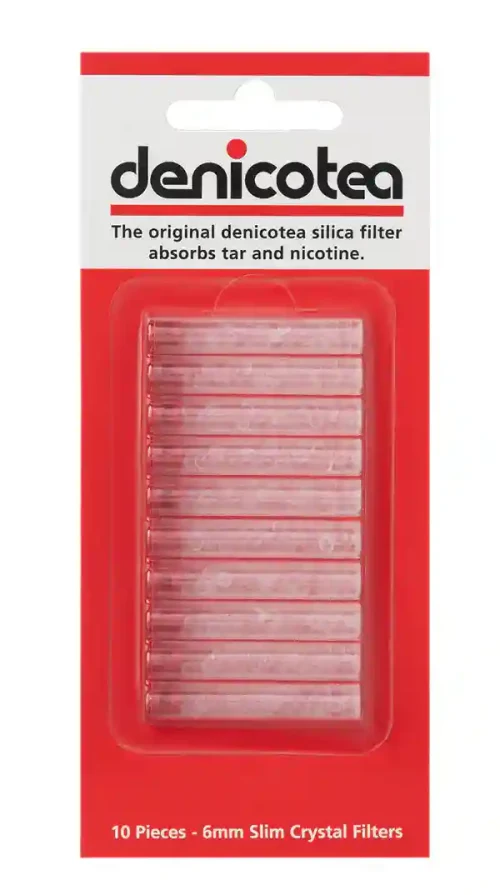 Фильтр для мундштука Denicotea Slim 6mm pack(10 шт.)