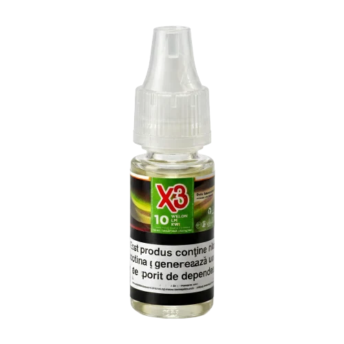 X3 E-Liquid 10 ml. Watermelon Lime Kiwi #10